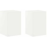  Stalak za biljke 2 pcs Bijela 40 x 40 x 60 cm Čelik - Bijela 2x (40 x 40 x 60 cm) | shoptok.hr