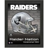 The Highland Mint las vegas raiders team helmet frame fotografija v okvirju | Shoptok.si