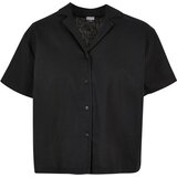 UC Ladies Ladies Linen Mixed Resort Shirt black | shoptok.hr