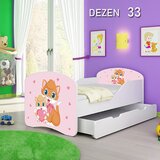 Olimp Sport dečiji krevet drveni 140x70cm sa fiokom i gratis dušek 45 dezena | ePonuda.com