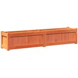  Vrtna sadilica voštano smeđe boje 150 x 31 x 31 cm od borovine | Eponuda.com