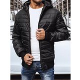 DStreet Men's quilted transitional black jacket TX4145 | Shoptok.si