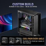 ASIAHORSE 80 mm pwm argb gpu ventilator za grafične kartice z nosilcem odprta embalaža | Shoptok.si