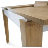 Hanah home Cunda - 2982 OakWhite Extendable Dining Table | ePonuda.com