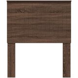  Uzglavlje s uzglavljem Smeđi hrast 80 cm Konstruirano drvo | shoptok.hr