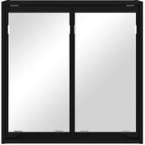  Kupaonski ormar s ogledalom s policom Crna 60 x 20 x 60 cm | Eponuda.com