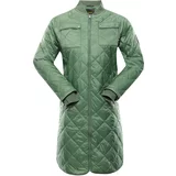 NAX Women's quilted coat LOZERA aspen green