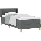  Krevet s opruga kutije Tamno siva 200 x 100 cm tkanina | shoptok.hr