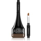 Astra Make-up Geisha Brows gel za obrvi odtenek 02 Brown 2,97 g Cene