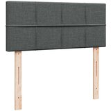 vidaXL Krevet box spring s madracem tamnosivi 120 x 190 cm tkanina | shoptok.hr