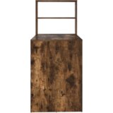 vidaXL Stol s pohranom dimljenog hrasta 113x54x120 cm Konstruirano drvo | shoptok.hr