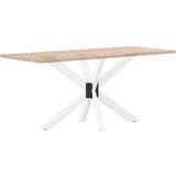  Noge blagovaonskog stola u obliku pauka, bijele, 120x68x(72-73) cm, čelik | shoptok.hr