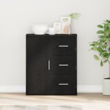 vidaXL Ormarić / Komoda Crni hrast 60 x 31 x 70 cm Konstruirano drvo | shoptok.hr