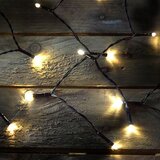 Dekortrend Novogodišnja LED zavesa toplo bela 1,5x1,5m za spoljašnju i unutrašnju upotrebu | ePonuda.com