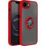 AVIZAR Etui za iPhone 17e s prstanastim stojalom in magnetno pritrditvijo, Rdeča, (5000274184) | Shoptok.si