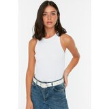 Trendyol Ecru rebrasta pletenina bluza siva | ePonuda.com