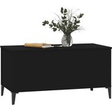  Stolić za kavu crni 90 x 44,5 x 45 cm od konstruiranog drva | shoptok.hr