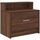 vidaXL Noćni ormarići s ladicom 2 kom smeđi hrast 51x31x47 cm | shoptok.hr