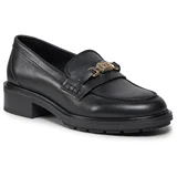 Tommy Hilfiger Slip On cipele 'HARDWARE' crna