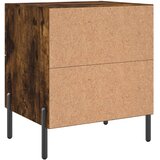  Noćni ormarić boja hrasta 40x35x47,5 cm od konstruiranog drva | shoptok.hr