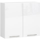 AKORD VISIČNI KUHINJSKI KABINET OLIVIA V 80cm BELE-BELE SIJAJ H720, (21713598) Cene