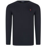 Dewberry T8588 BIKE COLLAR LONG SLEEVE T-SHIRT-LIGHT BLACK Cijene