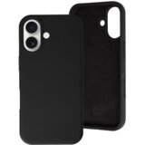 Onasi Silikonski ovitek za iPhone 17 - mat liquid - črn | Shoptok.si