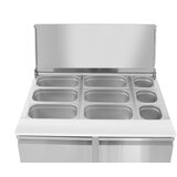 ARKTIC Pult za salatu sa dvoja vrata 300L, 230V/310W, 912x702x(H)888mm | Eponuda.com