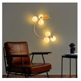 Opviq Zidna lampa Luminar-14131, 50x30x55cm, IP20, Zlatne boje | Eponuda.ba