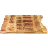 vidaXL Ploča za radni stol zaobljena 110x60x2,5 cm od drva manga | shoptok.hr
