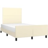  Okvir kreveta bez madraca krem 120x190 cm umjetne kože | shoptok.hr