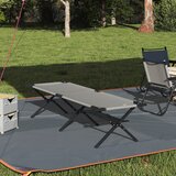 vidaXL Sklopivi Sunčani Krevet s Torbom Siva 600D Oxford Tkanina | shoptok.hr