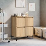  Komoda dimljeni hrast 60x35x70 cm inženirski les | Shoptok.si