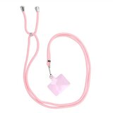 Swing privjesak za telefon podesive duljine / duljina kabela 165 cm (max 82,5 cm u omči) / rame ili vrat – lite pink | shoptok.hr
