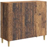 vidaXL Strani šal Star les 89 x 34,5 x 80 cm Inženirski les, (5000253202) | Shoptok.si