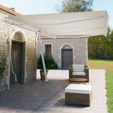  Samostojeća tenda na ručno uvlačenje 600 x 350 cm krem | shoptok.hr