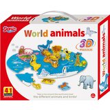  Slagalica 3D životinje sveta ( 01-536000 ) | ePonuda.com