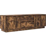 vidaXL TV ormarić s LED svjetlima boja dimljenog hrasta 160,5x41x50 cm | shoptok.hr