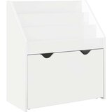  Polica za knjige za djecu Visoki sjaj bijela 60 x 29 5 x 69 cm | shoptok.hr