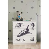  Dječja komoda - NASA - bijela | shoptok.hr