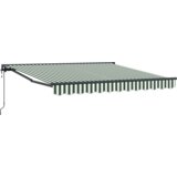  Okvir tende Zelena in Bela 350 x 250 cm Poliester s PU premazom, (5000213254) | Shoptok.si