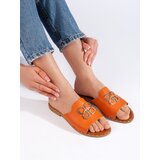 Shelvt Stylish orange women's flip-flops Cijene