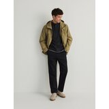 Reserved - Regular polo-majica dugih rukava - tamnosivo | shoptok.hr