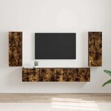 TV zidni ormar Zidne 2 pcs Dimljeni hrast 30 x 31 x 80 cm | shoptok.hr