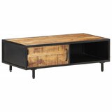  Stolić za kavu 105 x 50 x 35 cm od grubog drva manga | shoptok.hr