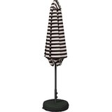  Vrtni Parasol s Podnožjem 300 x 300 cm Poliester Pravokutni | Shoptok.si