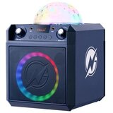 N-gear karaoke Block Party 602 XL, 300W, disko kugla, 2 žič. mikr, space blue | shoptok.hr