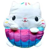 Gabbys Dollhouse: 2 v 1 spalna vreča in blazina Cakey - 50 x 130 cm | Shoptok.si
