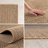 Ayyildiz Carpets Rjava okrogla notranja in zunanja preproga ø 80 cm Timber 1405 – | Shoptok.si