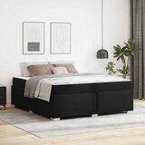 vidaXL Krevetna konstrukcija Ostalo Crna 180 x 200 cm | shoptok.hr